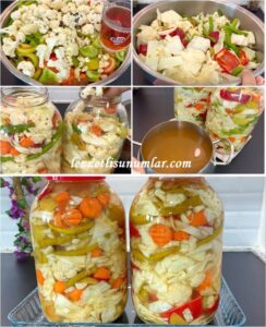 Suyu İçilen Turşu Limon Tuzu Yok 