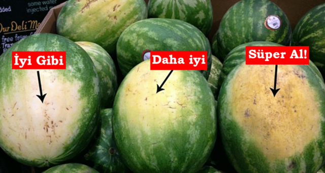En İyi Karpuzu Seçmenin Bilinmeyen Yöntemi