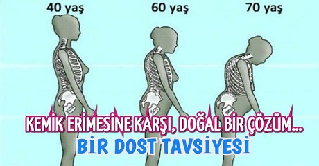 Kemik Erimesine Doğal Çözüm