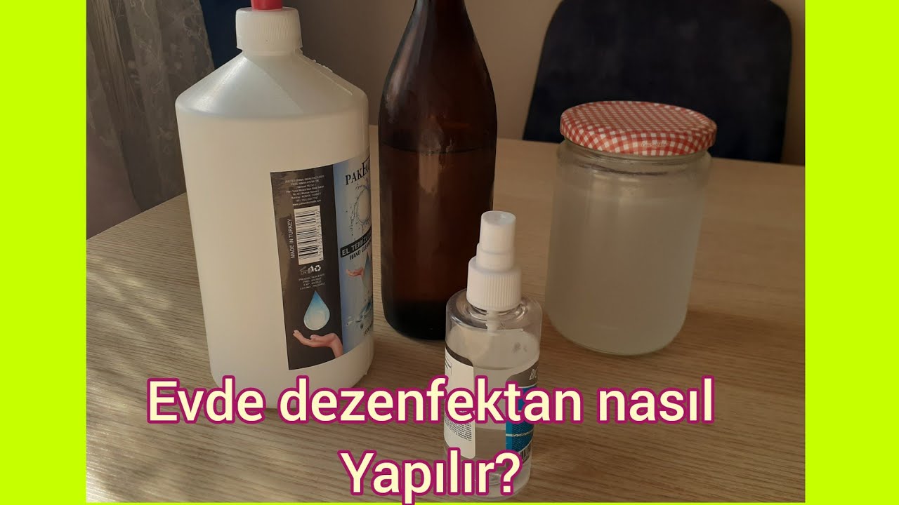 Ev Yapımı El Dezenfektanı Boşa Para Vermeyin Evde Kendiniz Yapın