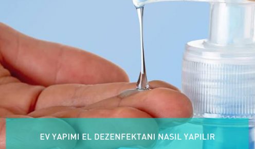 Ev Yapımı El Dezenfektanı Boşa Para Vermeyin Evde Kendiniz Yapın