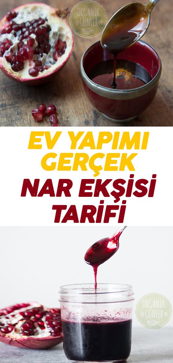 Evde Organik Nar Ekşisi Yapımı