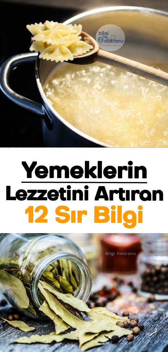 Yemeklerin Lezzetini Artırıcı 12 Sır Bilgi