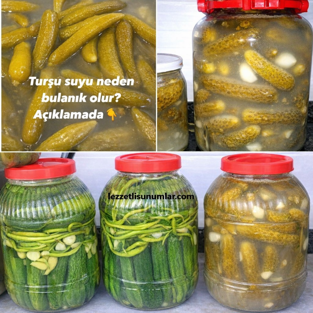 Turşu Suyunun Bulanık Olmasının Sebebi Meğer Buymuş