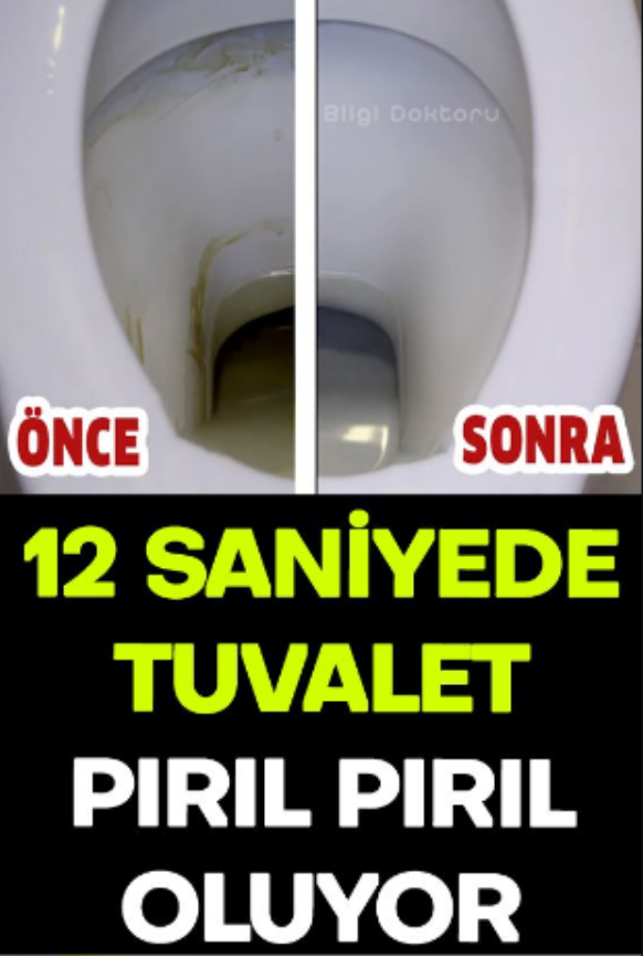 Sadece 12 Saniyede Tertemiz Olacak
