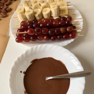 Cikolatali Şişte Meyve