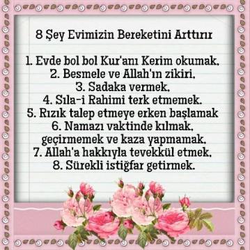 Evinizin Bereketini Arttıran 8 Şey