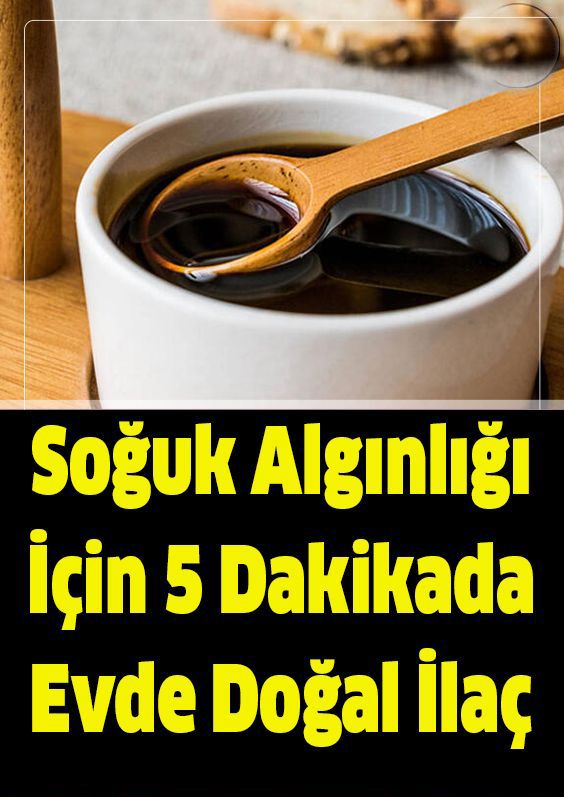 Soğuk Algınlığı İçin Doğal İlaç