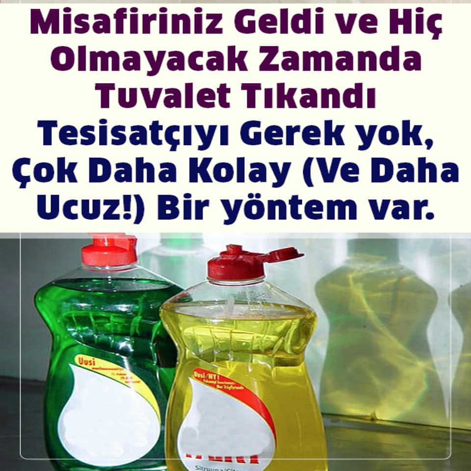 Tuvalet Tıkanıklığına Çözüm
