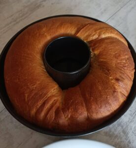 Kek Kalıbında Tahinli Çörek