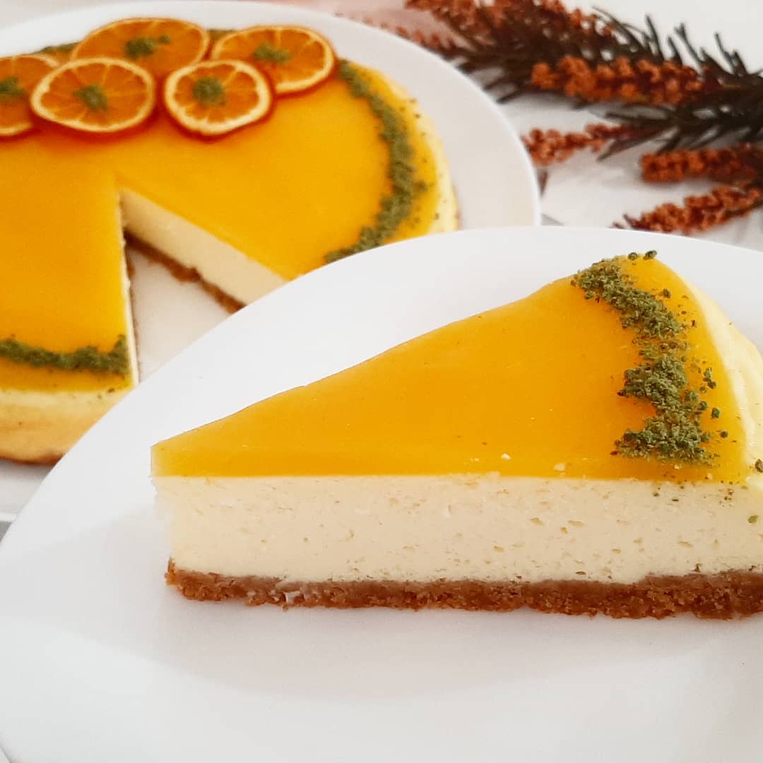 Mevsiminde Portakallı Cheesecake