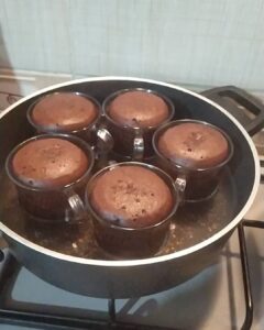 Çikolatalı Sufle Fincan Kek