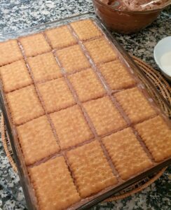 Kekli Bisküvili Borcam Pastası