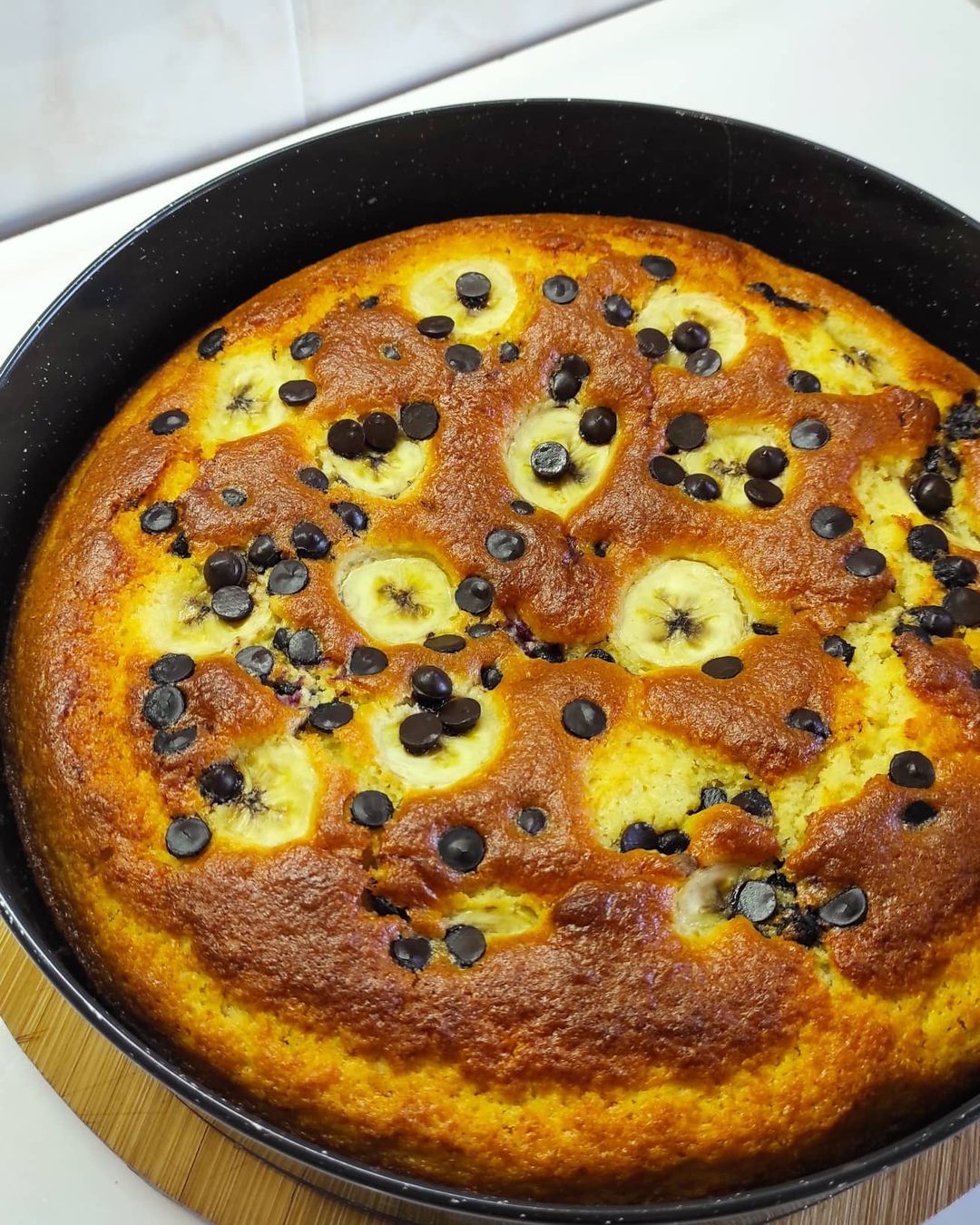 Meyveli ve çikolatalı kek