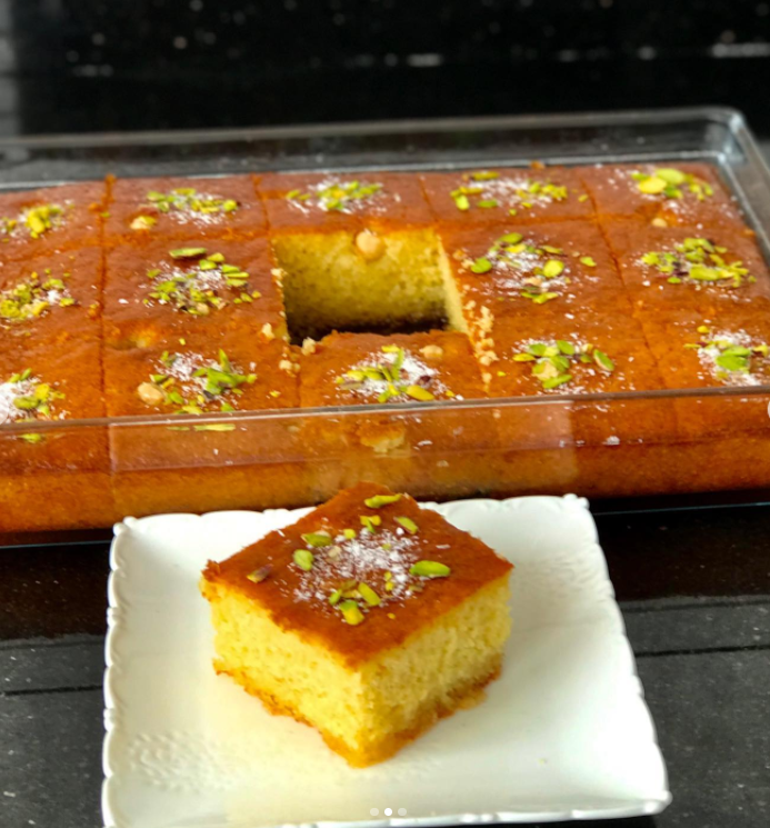 Tam Ölçüsüyle Portakallı Revani Tatlısı Tarifi