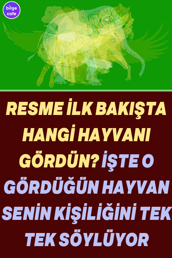 Baktığında İlk Gördüğün Hayvan Kişiliğin Hakkında Bilgiler Veriyor