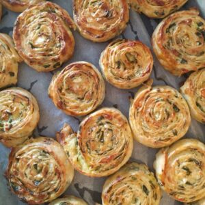Patatesli Peynirli Rulo Börek