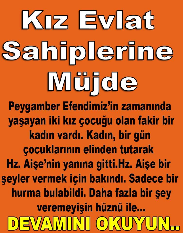 Kız Evlat Sahiplerine Müjde