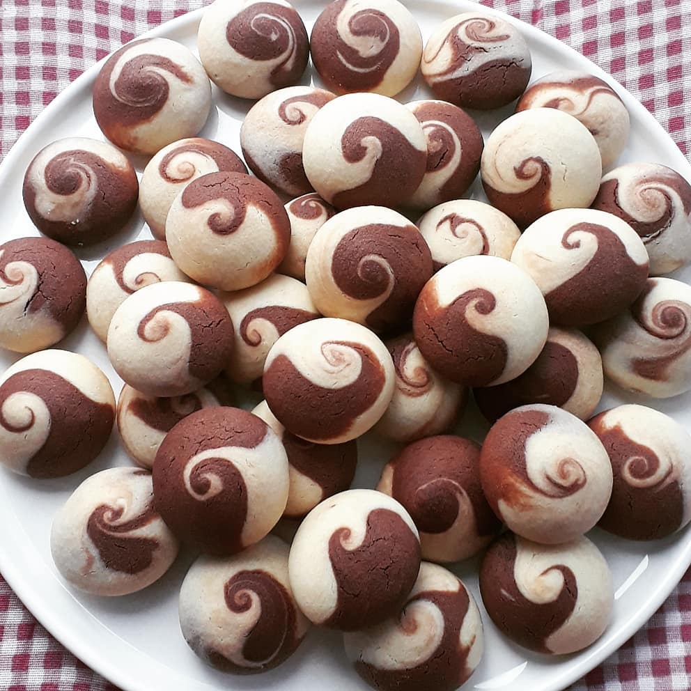 İki Renkli Kurabiye