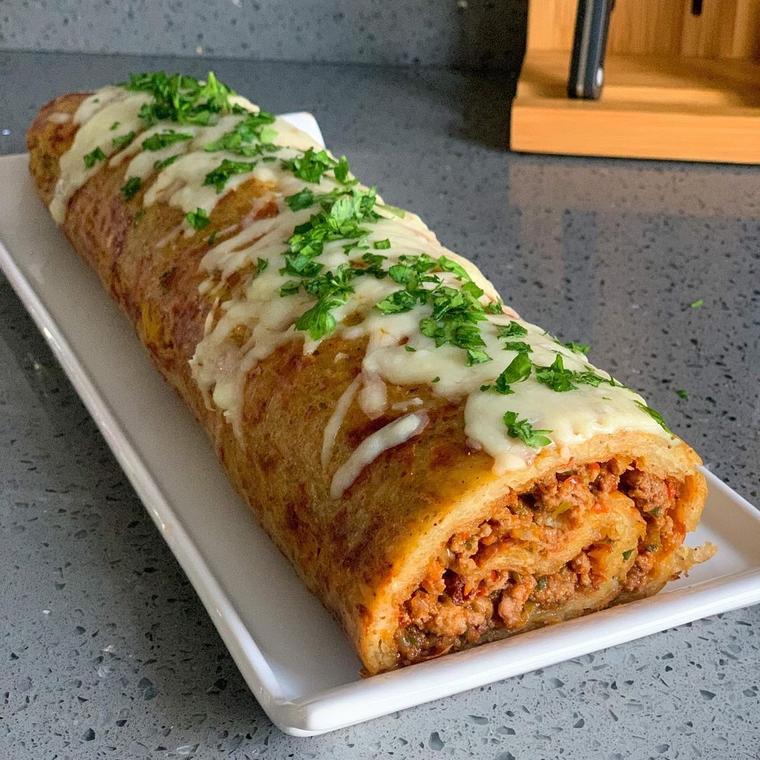 Kıymalı Rulo Patates Lezzetli Sunumlar Sitesi