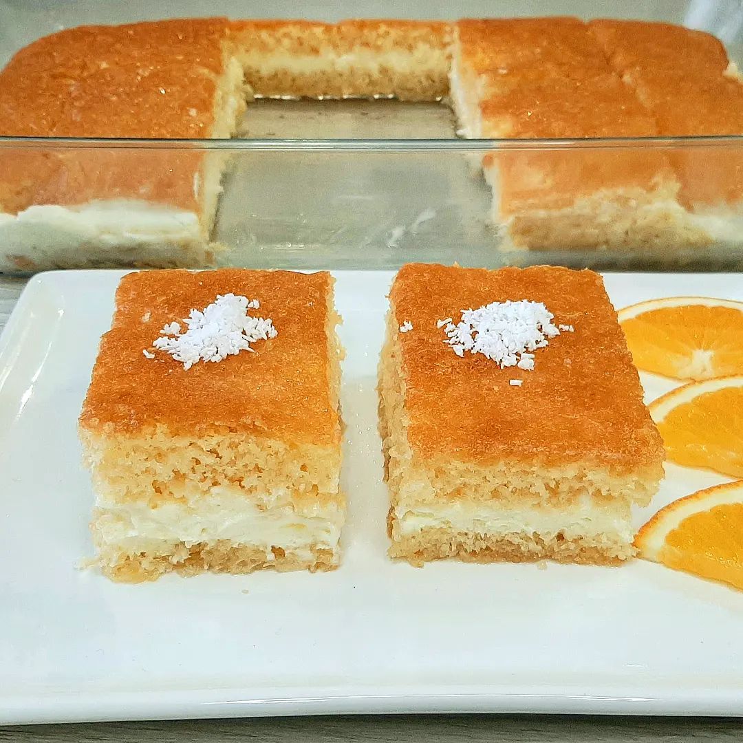 Portakallı Pandispanya Tatlısı