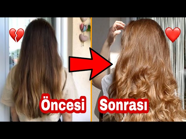 Saç Rengini Doğal Yollarla Açma Kürü