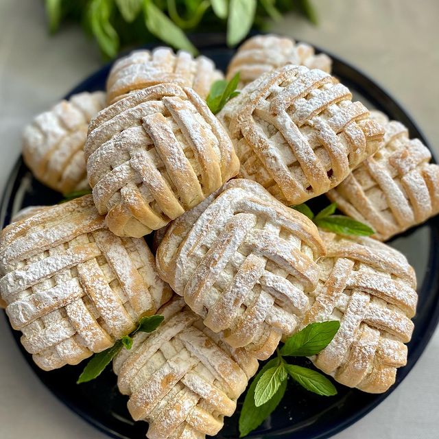 Elmalı Kafes Kurabiye