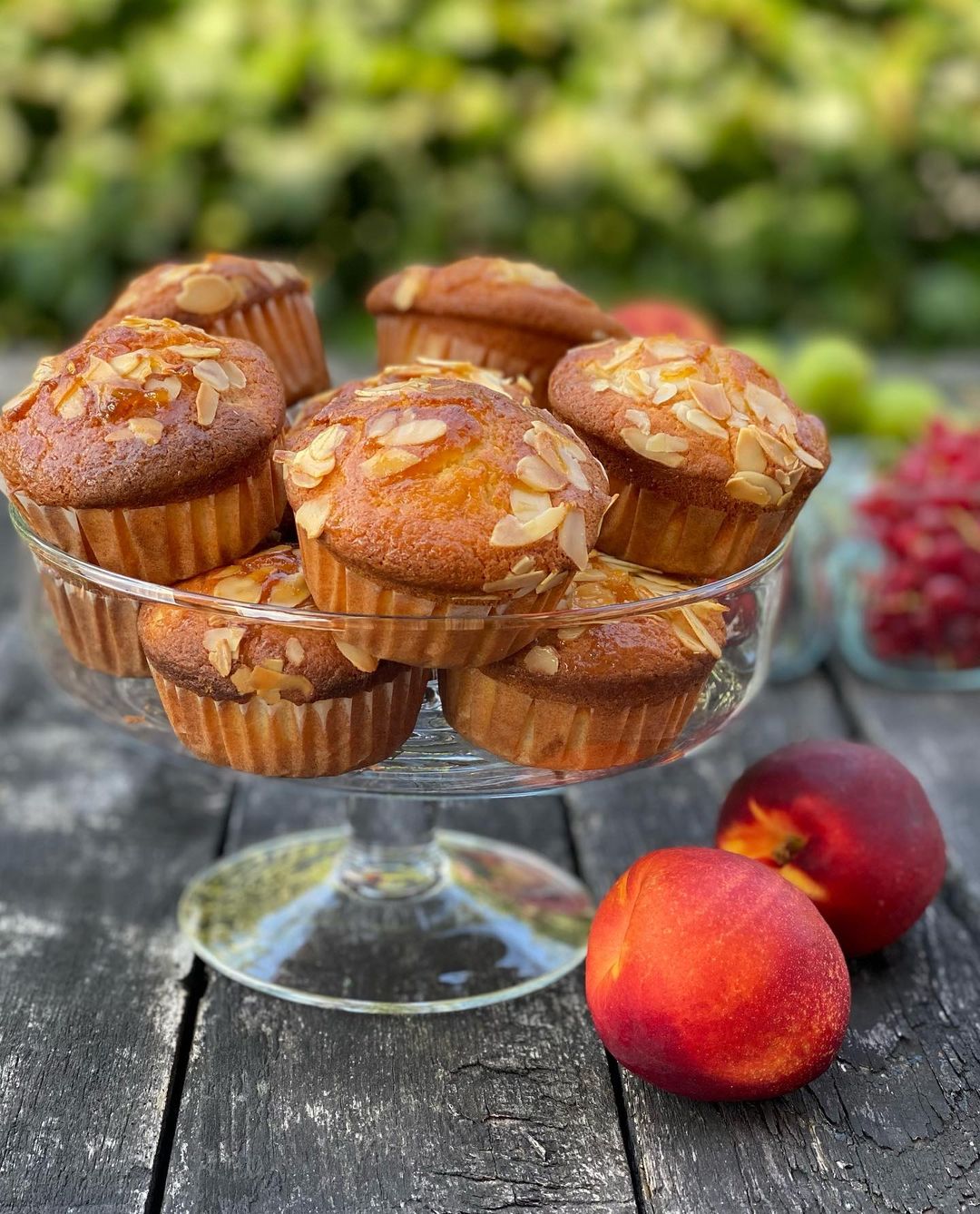 Şeftalili Mini Kekler