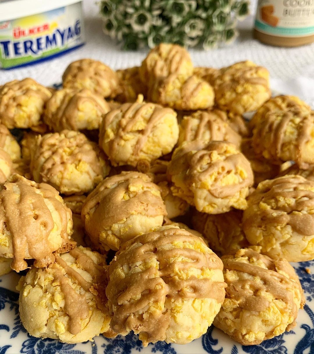 Kıtırlı Çifte Kavrulmuş Kurabiye