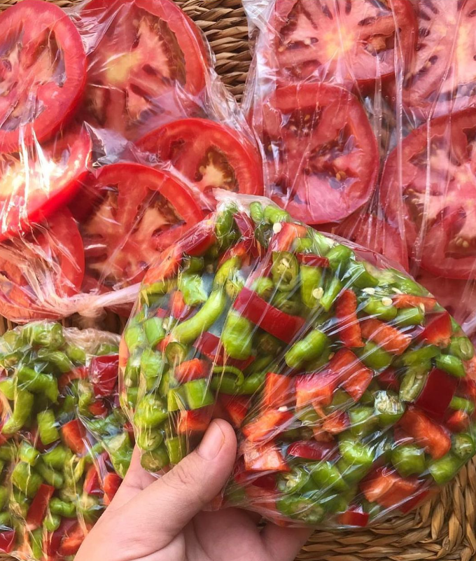 Dondurucu İçin Domates Biber