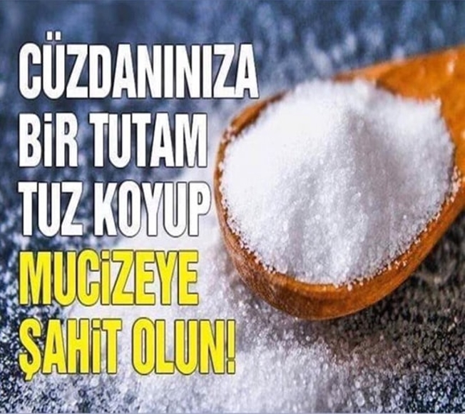 Cüzdanına Bir Tutam Tuz Koy Olanlara İnanamayacaksın