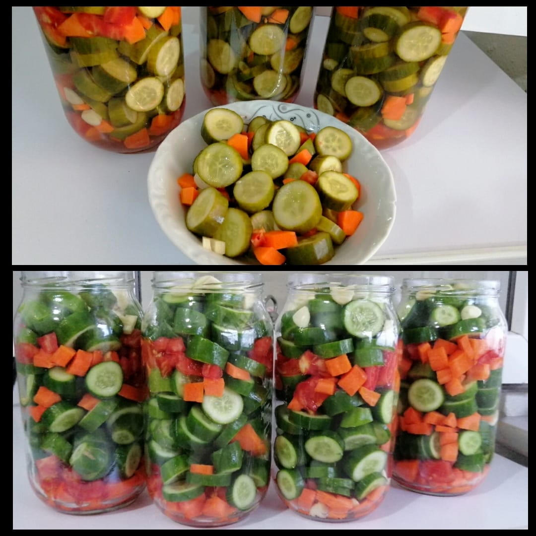 Hemen Yap 2 Gün Sonra Yemeye Başla Kütür Kütür Yaz Turşusu Tarifi