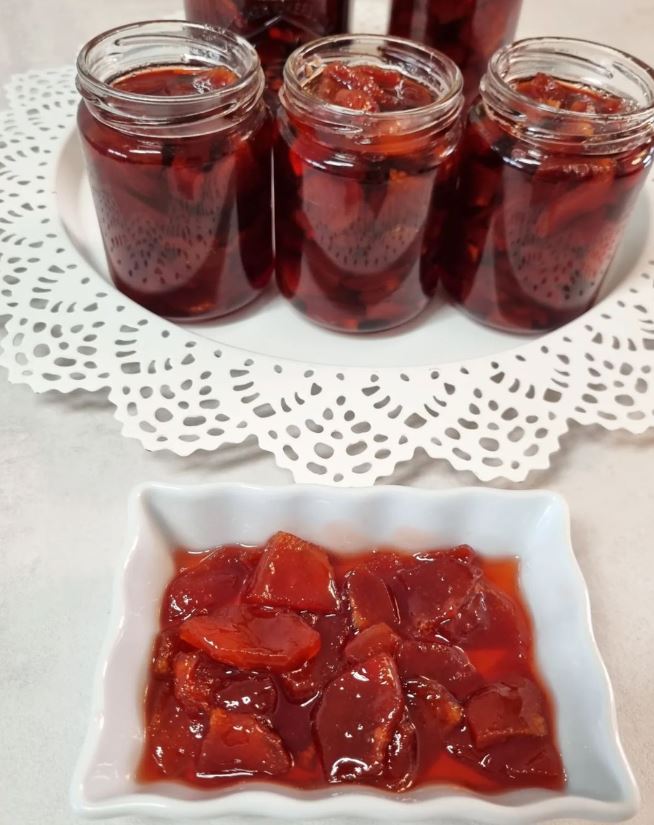 Şuan Tam Mevsimi İken Sizlere Bugünki Tarifim Avya Reçeli