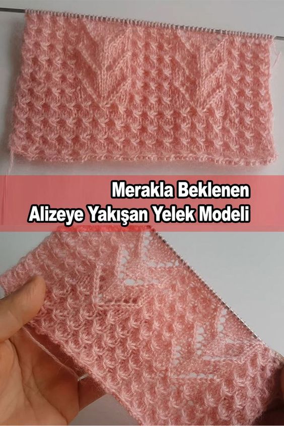 Merakla Beklenen Alizeye Yakışan Yelek Modeli