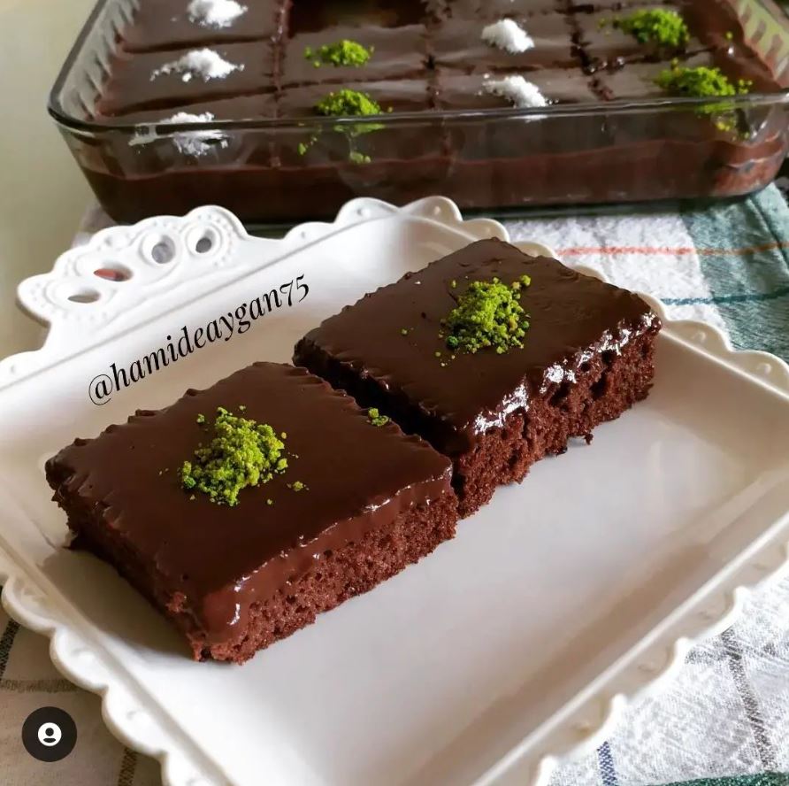 Borcamda Çikolatalı Pasta