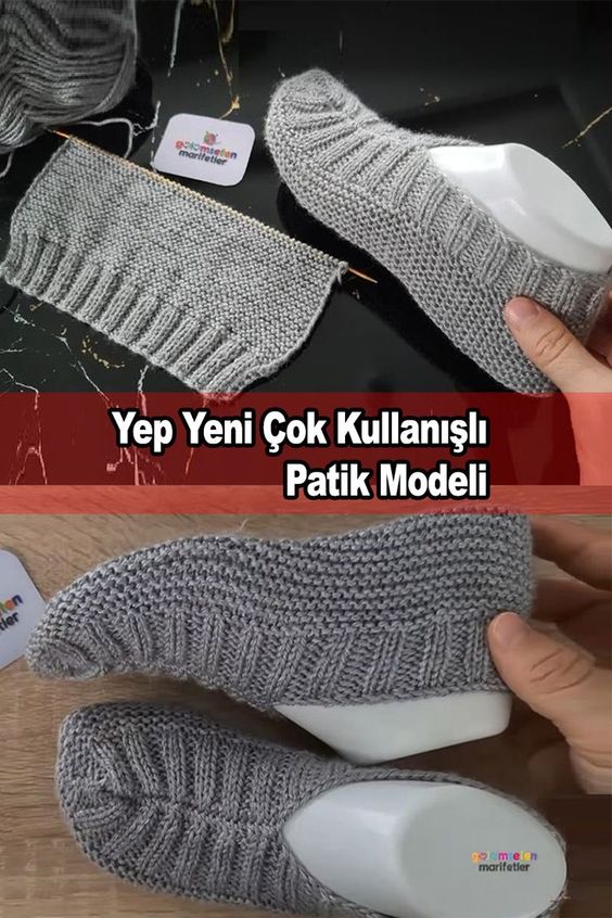 Yep Yeni Çok Kullanışlı 15 Dakikada Patik Modeli