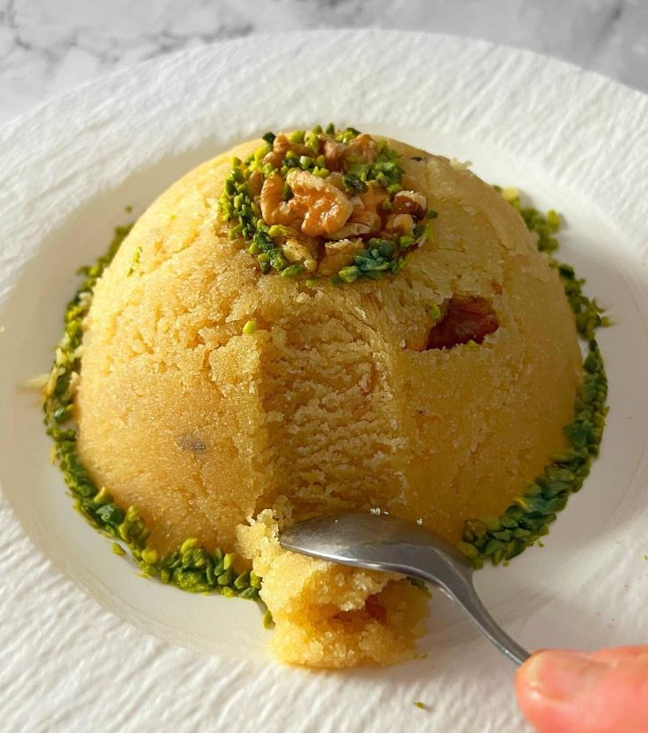 Krem Gibi İrmik Tatlısı