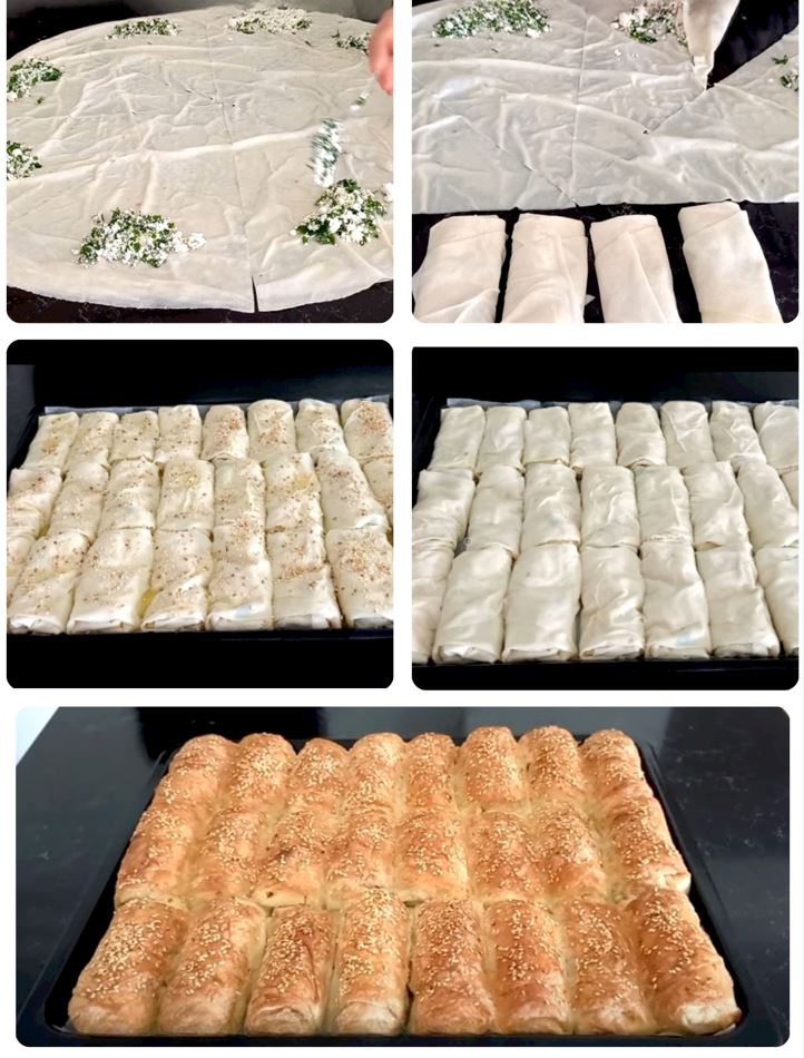 1 Hafta İçinde 2 Defa Yaptım Yinede Tadına Doyamadık Balon Gibi Kabaran Börek Tarifi