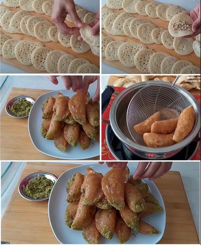 Tam Kıvamı İle Taş Kadayıf Tatlısı