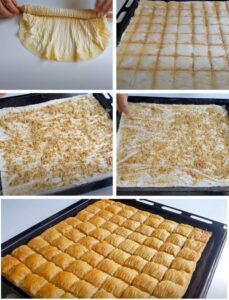 El Açması 40 Kat Cevizli Ev Baklavası Katları Tek Tek Sayılan En Kolay Açılan Baklava Garanti Tarif