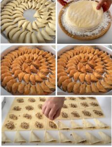 Bayrama En Kolay Baklava Budur Oklava Kullanmdan Katları Tek Tek Sayılan Çıtır Baklava