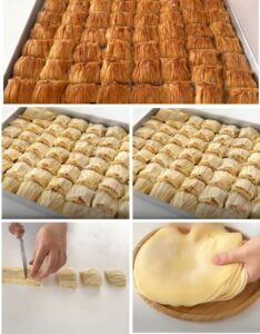 Bu Baklavanın Yapımına Herkes Hayran Kaldı Çıtır Çıtır Kırma Baklava