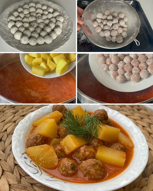 250 Gr Kıymayla Asla Dağılmayan Patatesli Sulu Köfte