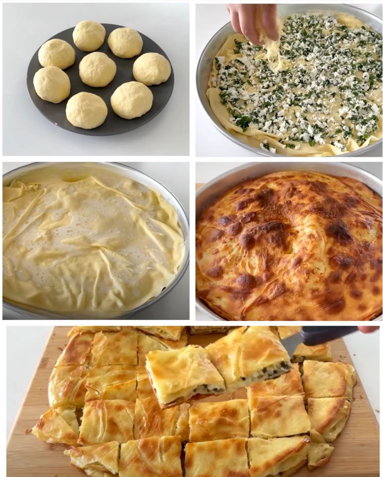 Böylesini Yediniz Mi Hiç Abartmıyorum Bir Yiyen Bir Daha İstiyor Su Böreği Tadında Börek Tarifi