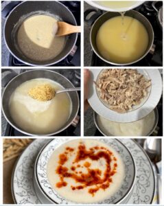 Kremalı Şehriyeli Tavuk Çorbası