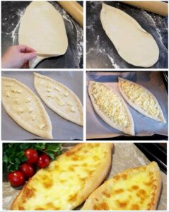 Taş Fırın Lezzetinde Kaşarlı Pide