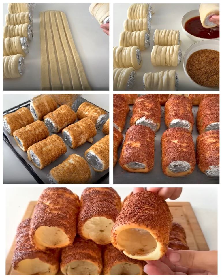 Kahvaltılık Simit | Lezzetli Sunumlar Sitesi