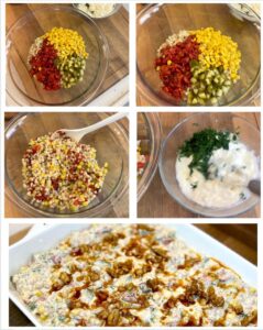 Yoğurtlu Buğday Salatası