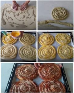 Tarifi Ustasından Aldım Tahinli Fıstıklı Çörek