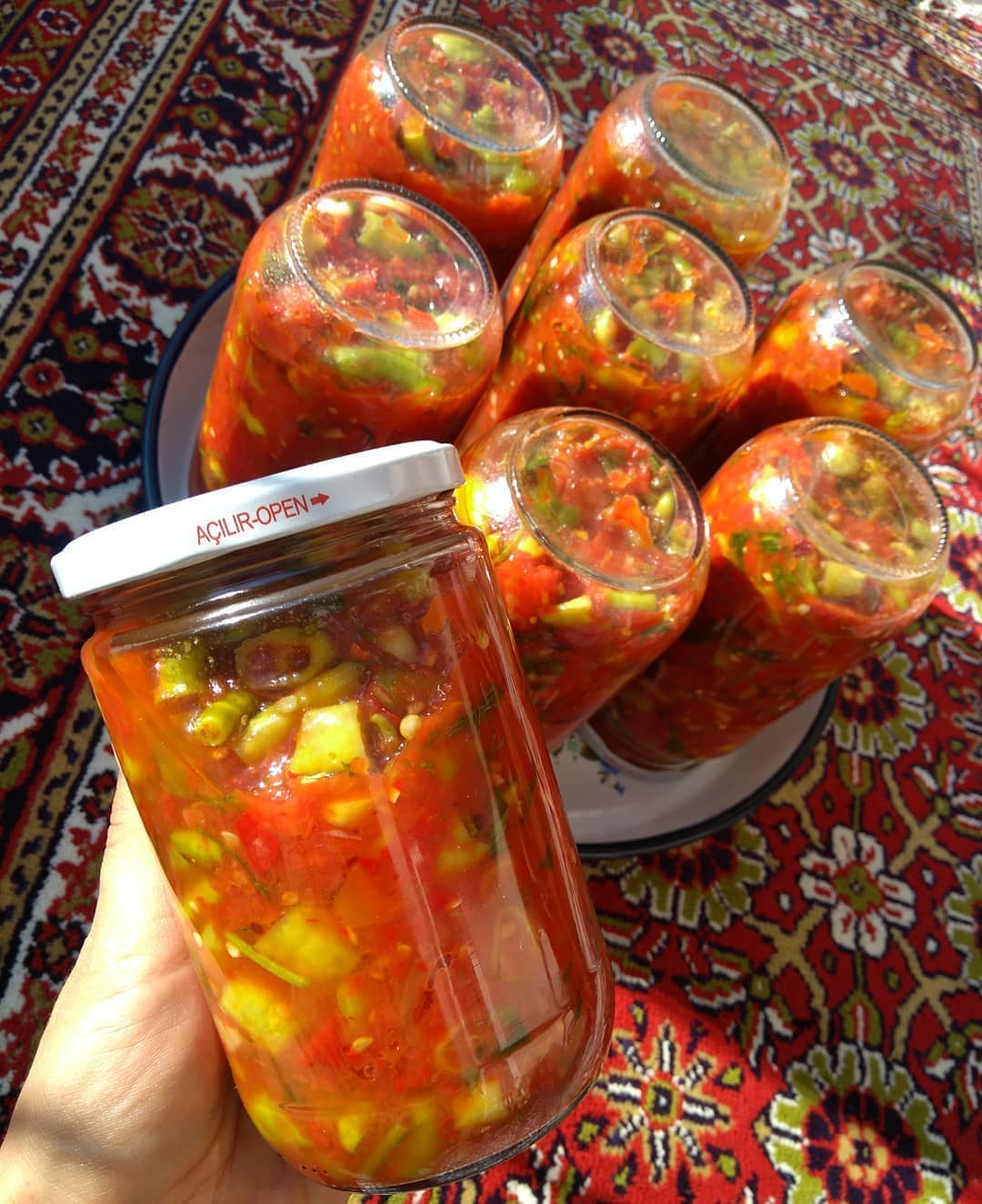 Soslu Kıl Biberli Doğrama Turşu